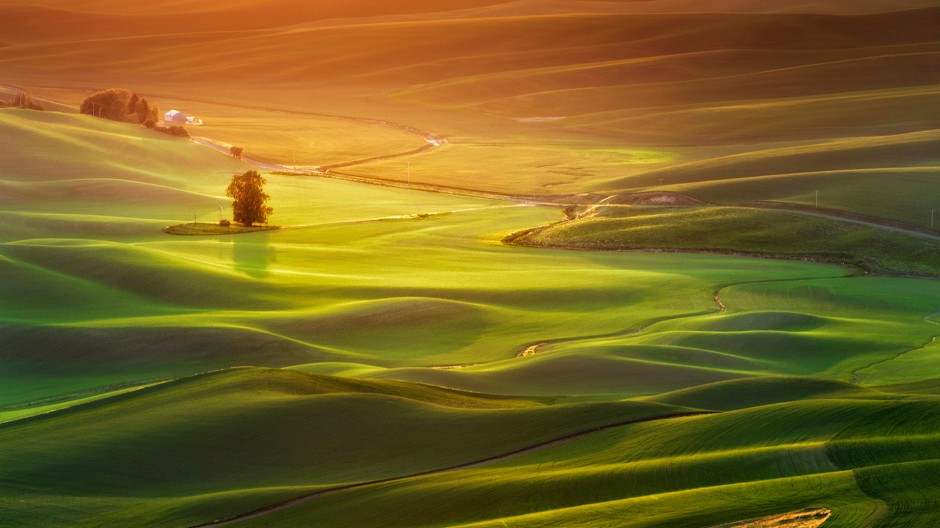大自然唯美日出风景图片