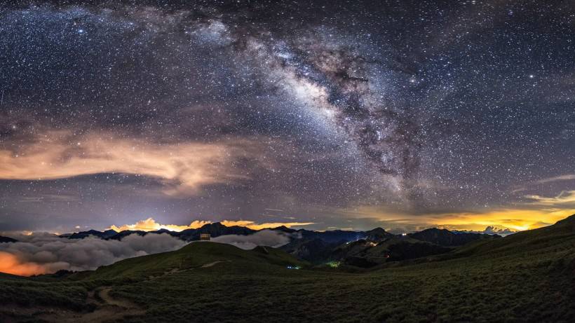 唯美星空自然风景图片高清壁纸推荐