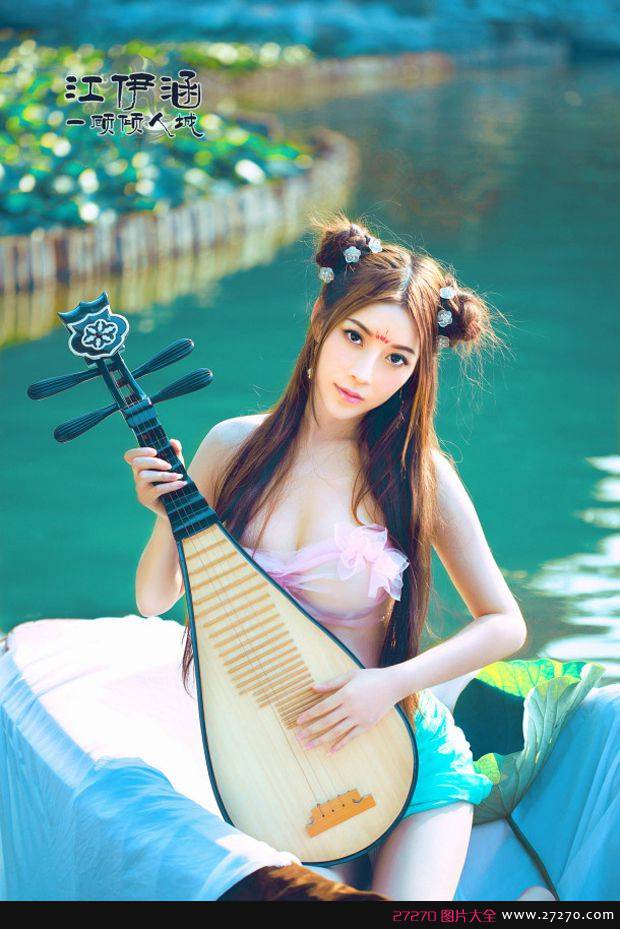 靓丽明星江伊涵迷人写真