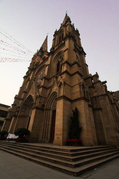 广州石室圣心教堂精美高清图片