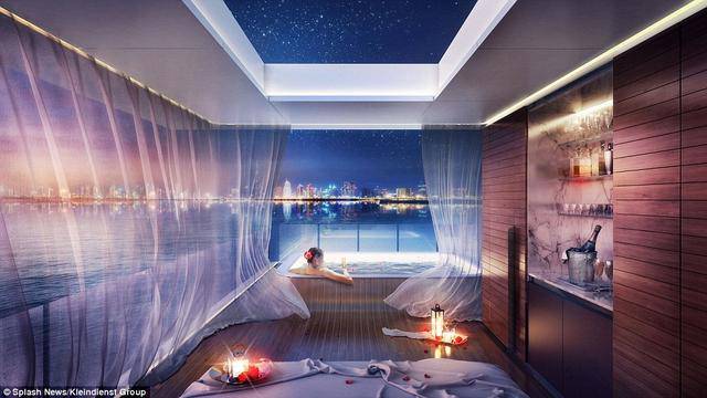 迪拜欲打造海中悬浮别墅 极尽创意与奢华