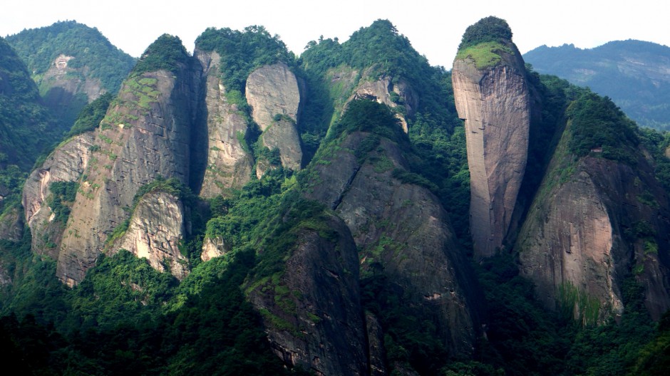 湖南乡村旅游山川风景摄影图片