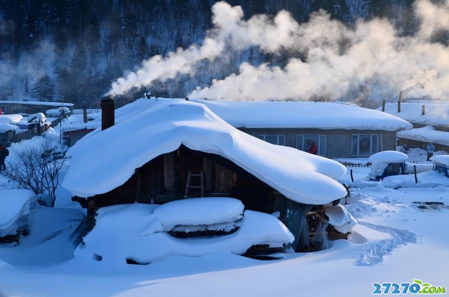 高清幻梦雪乡唯美摄影