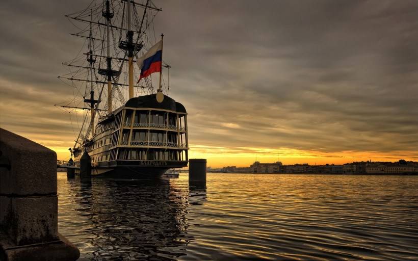 圣彼得堡都市风景高清素材