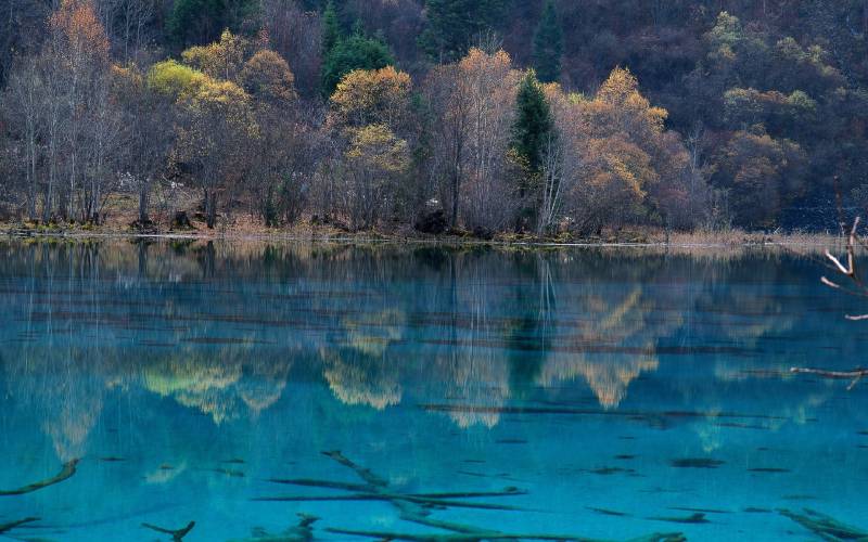 美丽神奇的九寨沟自然风景高清图片