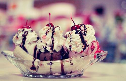 水果冰淇淋图片冰凉爽口