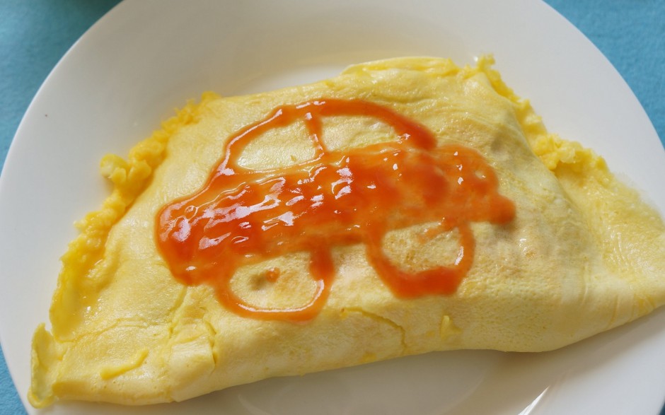 日式蛋包饭图片美味早餐精选