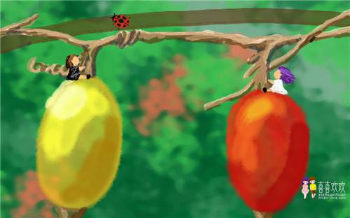 可爱的喜喜和欢欢组图