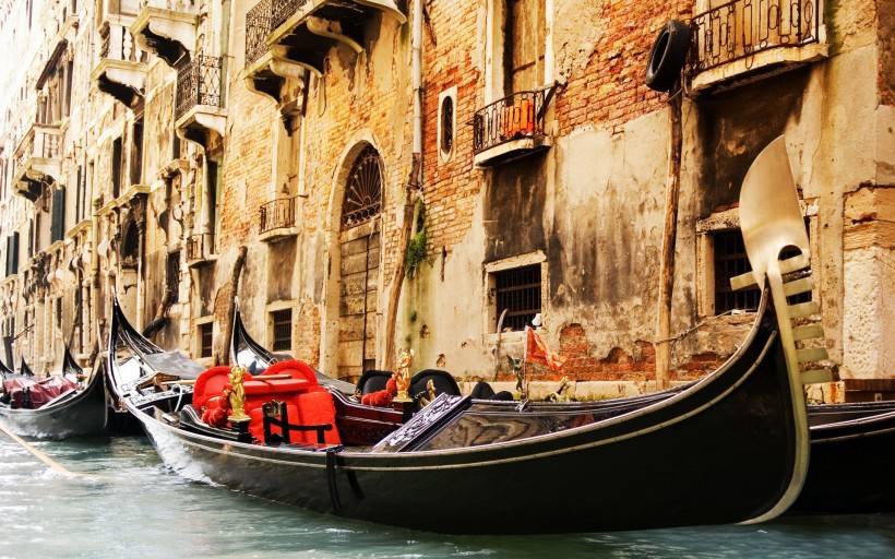 意大利威尼斯水城古建筑梦幻唯美图片