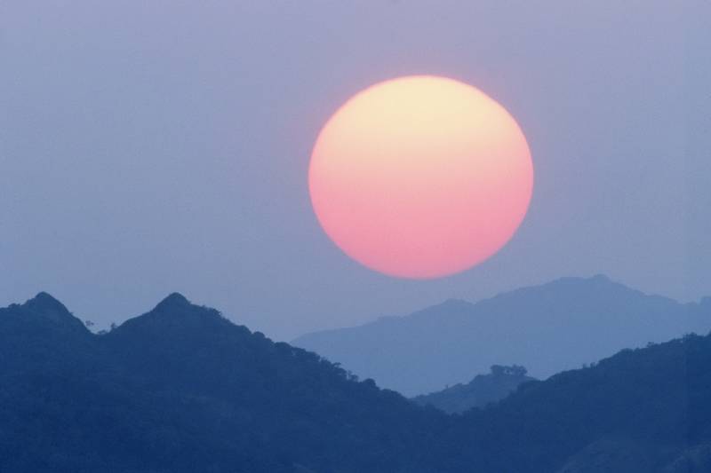 令人赞叹的夕阳图片