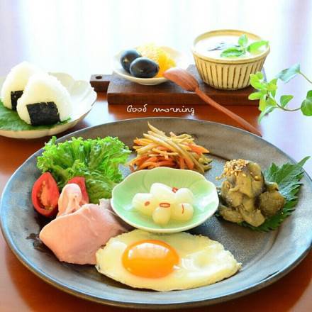营养满分的创意早餐图片