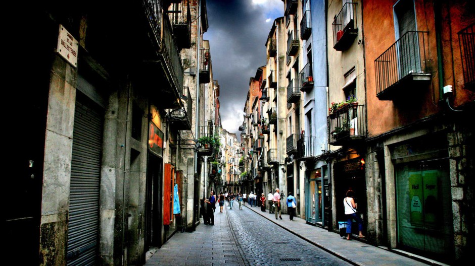 西班牙城市风景壁纸古典迷人