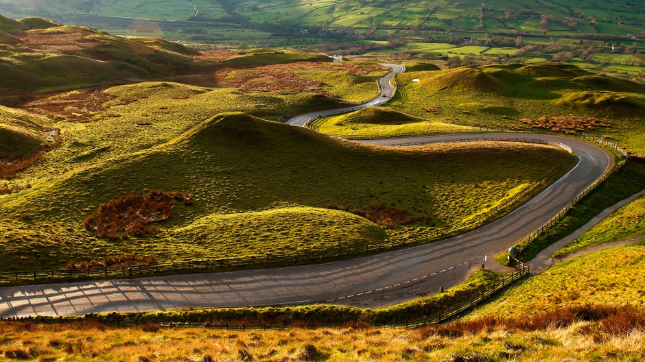 世界公路风景图优美迷人