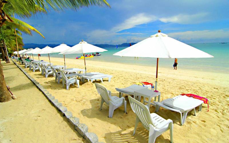 最美的菲律宾海边风景图片