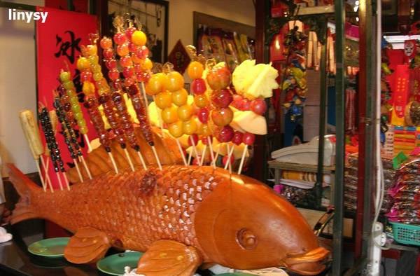 老北京小吃冰糖葫芦酸甜可口