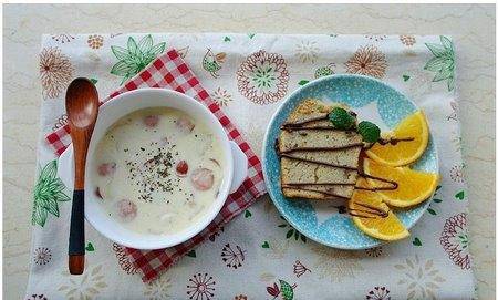 精致早餐美食图片欣赏