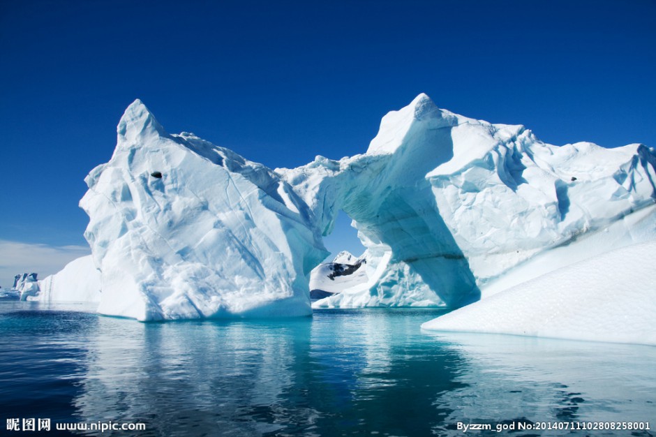 大自然景观冰山高清图片