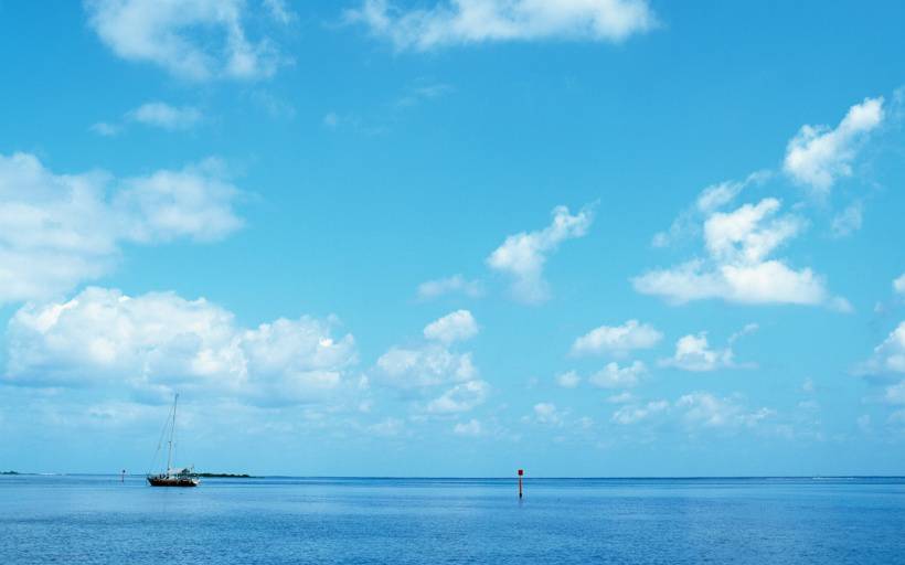 大洋洲塔希提岛高清风景图片