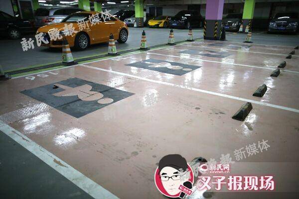 上海一商场设女性专用车位比普通车位宽半米