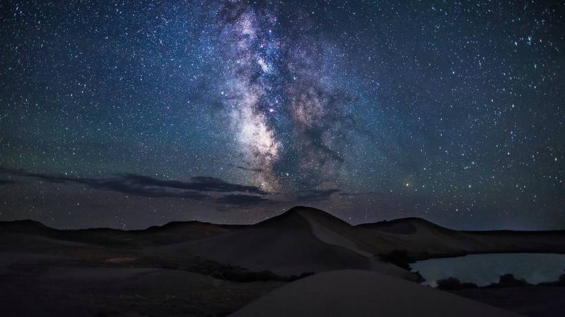 唯美星空自然风景图片高清壁纸推荐