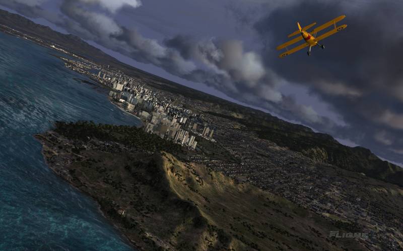 夏威夷空中俯视全景高清组图