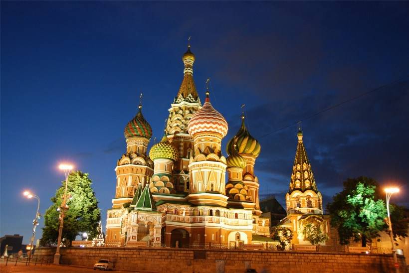 圣彼得堡迷人城市风景图片