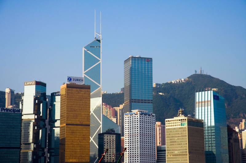 香港维多利亚港风景桌面高清壁纸