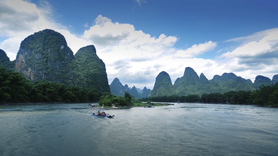桂林山水风景图片优美如画