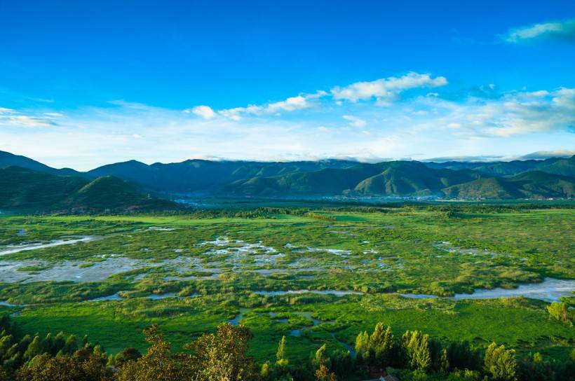 泸沽湖草海大自然风景图片大全