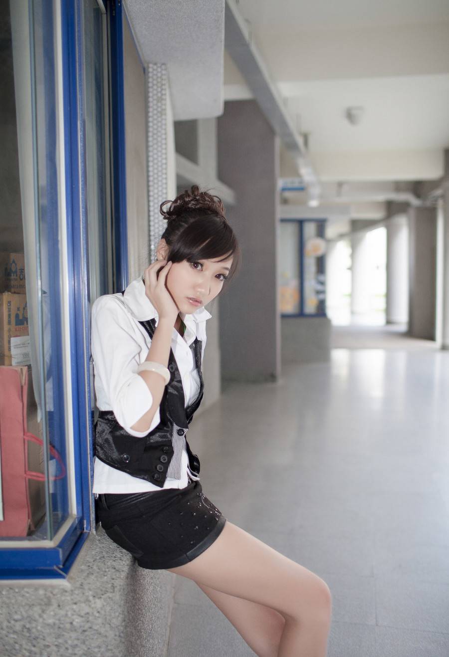 台湾明星美女Tina唯美生活写真照