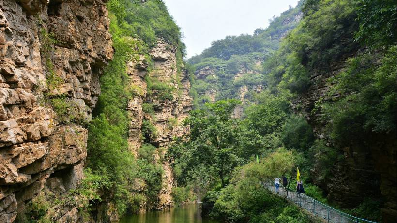 大峡谷山水风景图片优美自然高清壁纸