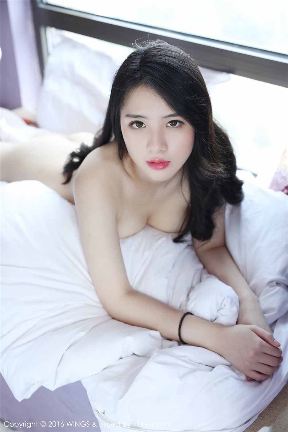 美胸人体模特舒林培大尺度私房写真