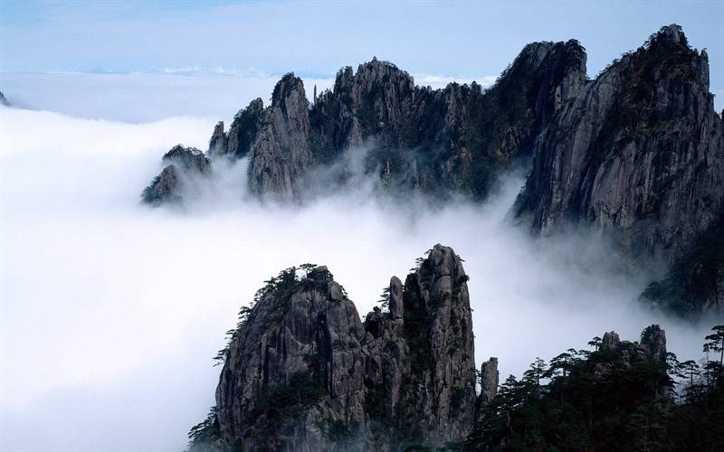 中国三山五岳风光美景山水高清图
