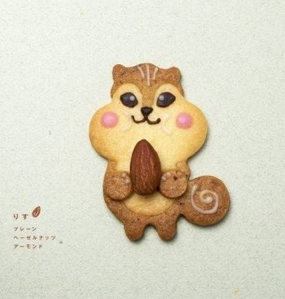 可爱的动物饼干图片