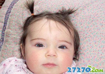 爆笑囧图：宝宝的怪头发