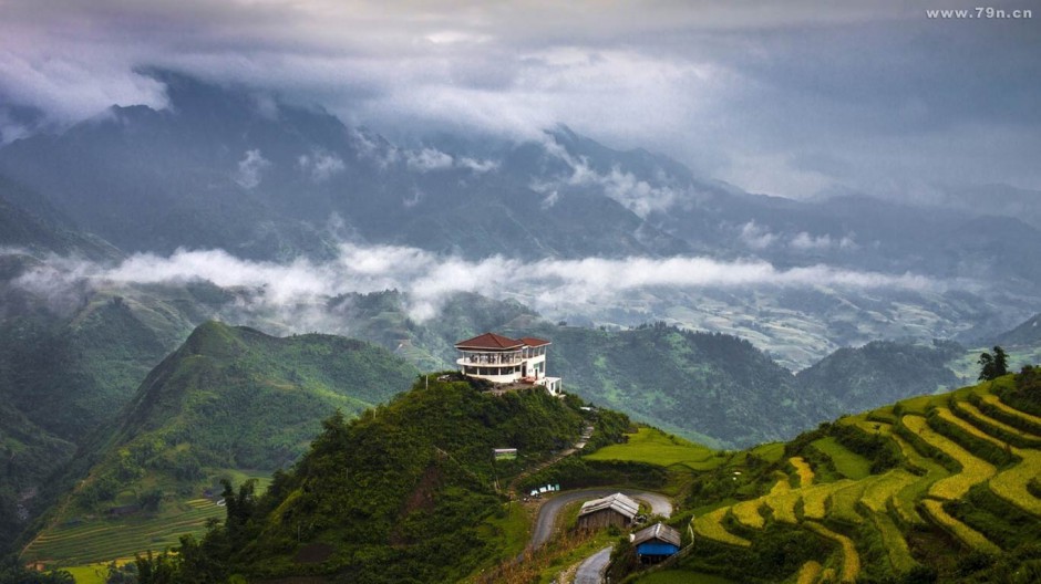 大自然山水风景桌面高清壁纸