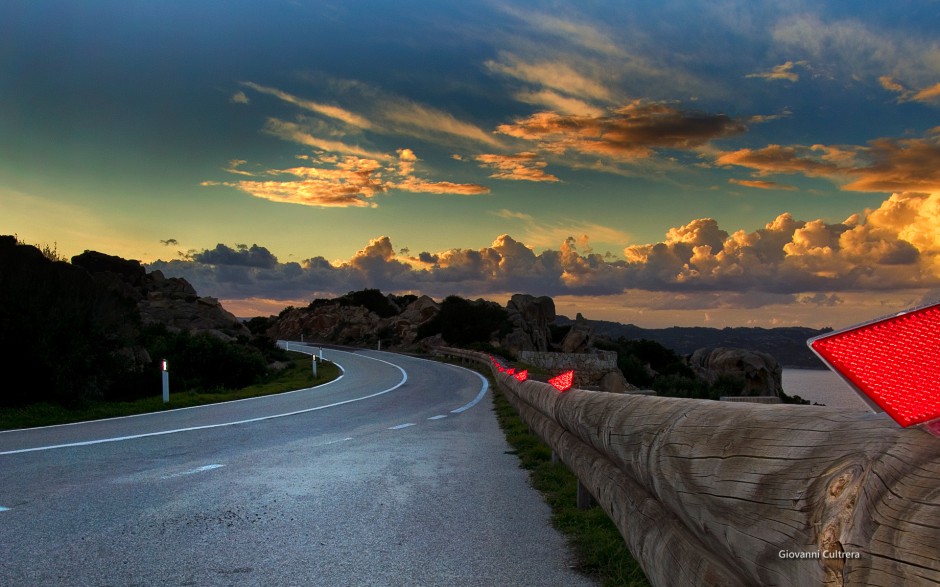 世界公路风景图优美迷人