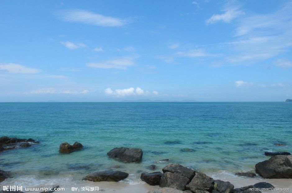 夕阳下的浪漫海景马尔代夫风景图片