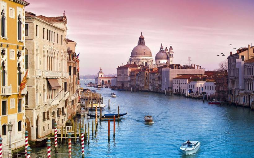 意大利威尼斯水城古建筑梦幻唯美图片