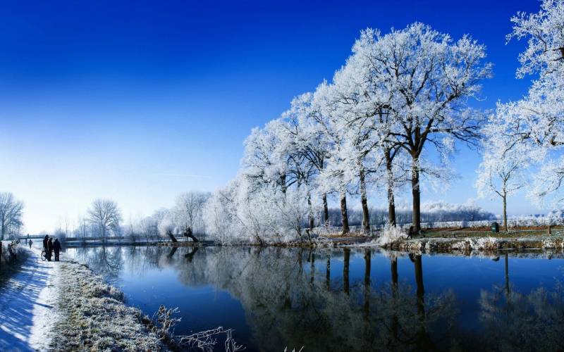 唯美冬天雪景精美壁纸赏析