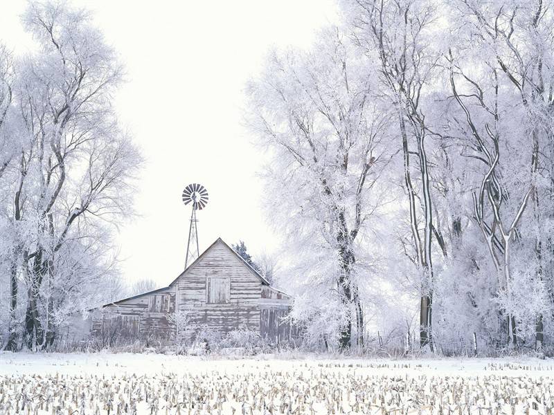 高山雪景唯美图片合集