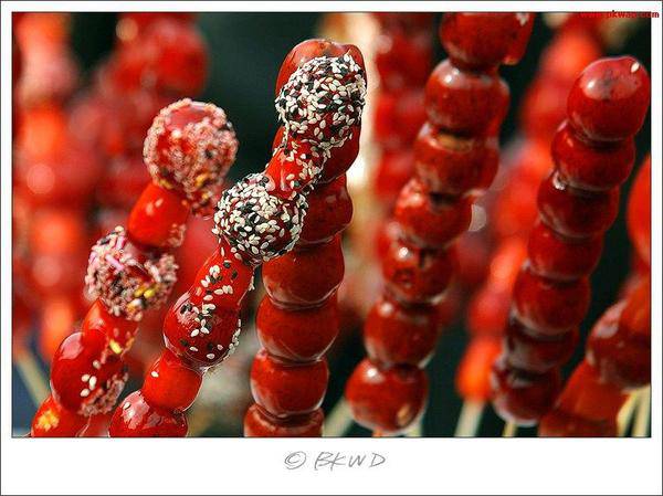老北京小吃冰糖葫芦酸甜可口