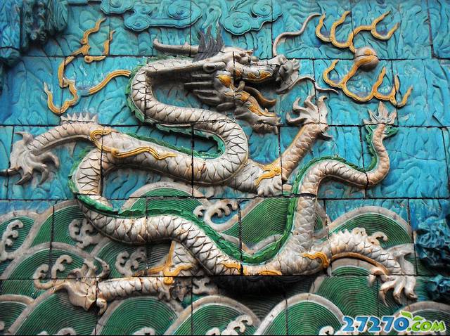 北京故宫高清唯美龙墙摄影