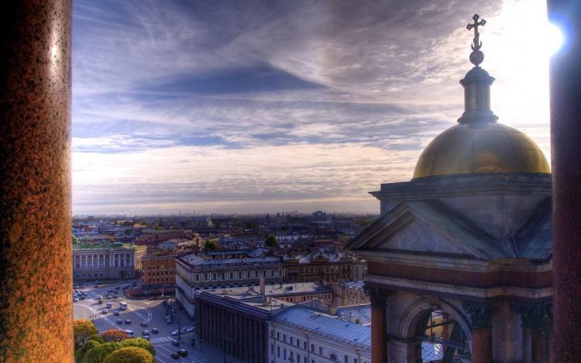圣彼得堡都市风景高清素材