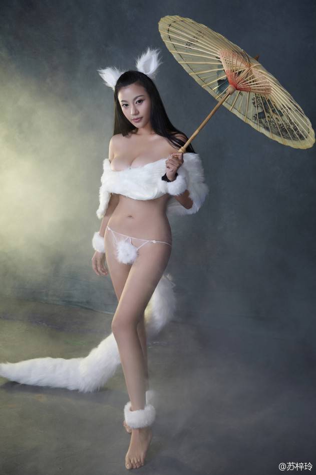 苏梓玲疯狂原始人极品人体艺术美女图片