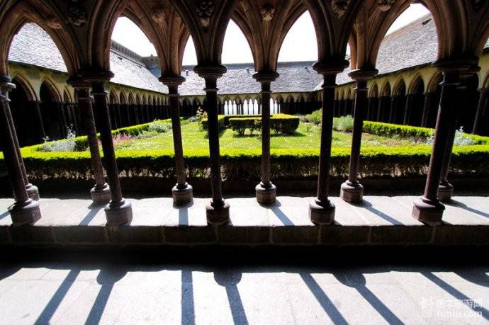 法国圣米歇尔山城堡精美壁纸