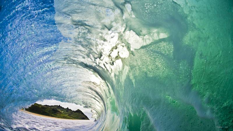精选震撼唯美的海浪图片