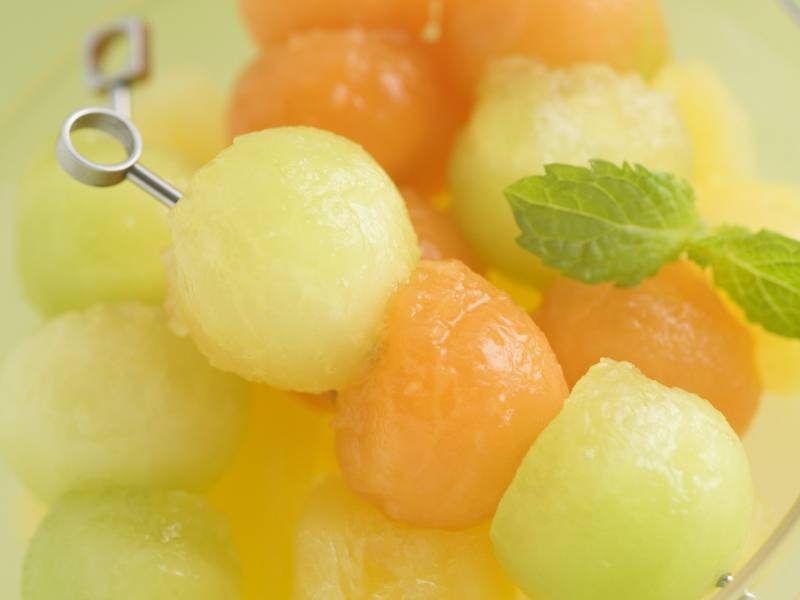 餐后甜品水果美食拼盘