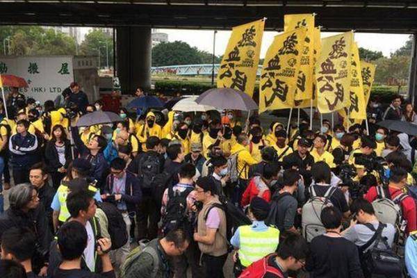 香港激进团体再次发起反水货客游行 33人被捕