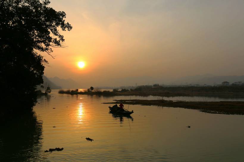 浙江建德新安江唯美风景高清图片